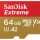 SDSQXAH - Extreme Micro SDXC 64GB/170MBS